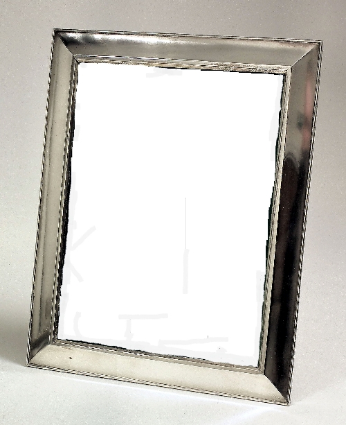 A modern silvery metal