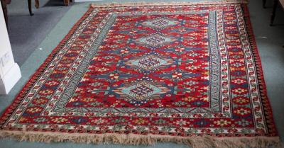A modern Soumakh carpet,