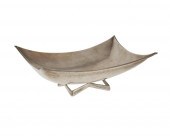 A MODERN STERLING SILVER FOOTE