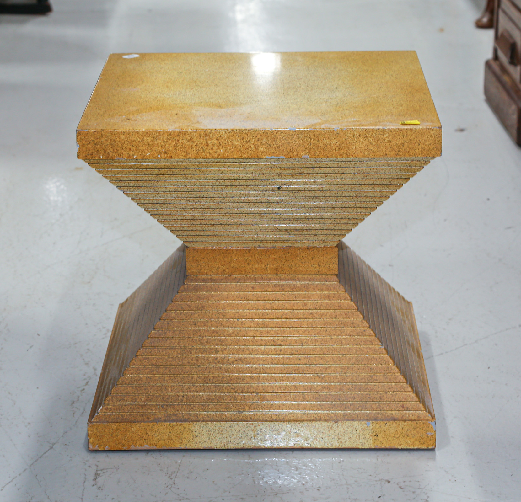 A MODERN STYLE FORMICA LOW TABLE