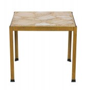 A MODERNIST MARBLE AND INTARSI