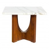 A MODERNIST MARBLE TOP OCCASIO