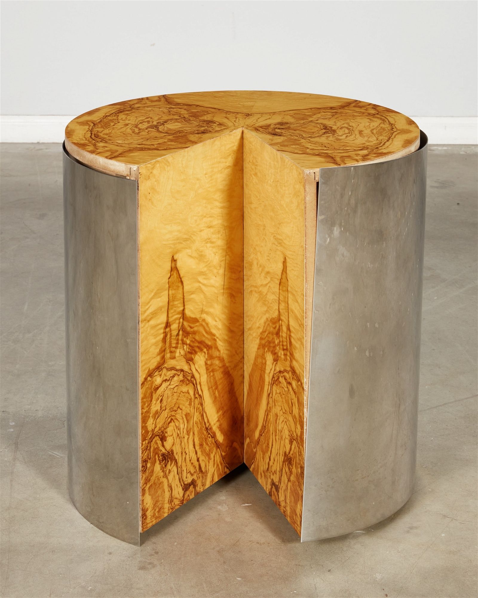 A MODERNIST PEDESTAL TABLEA