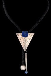 A MODERNIST STERLING SILVER BO