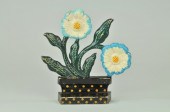 a/ MODERNISTIC FLOWER POT DOOR