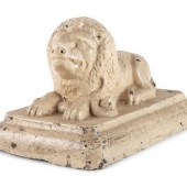 A Mogadore Ohio Pottery Lion
L