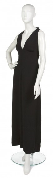 A Mollie Parnis Black Evening