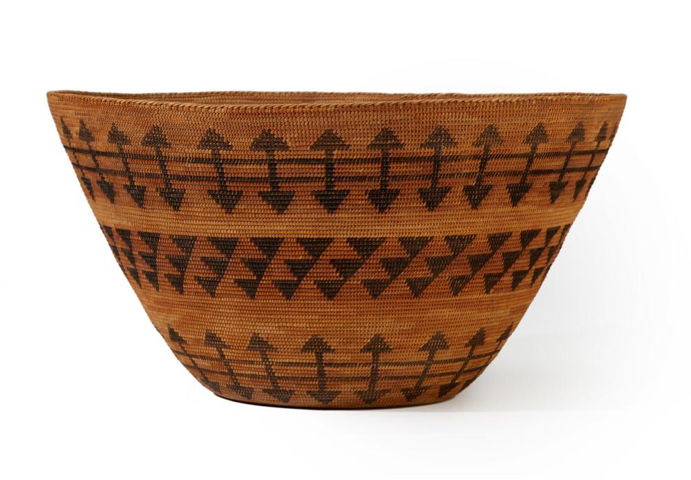 A MONO LAKE PAIUTE BASKETA Mono