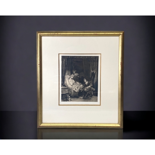 A MONOCHROME WATERCOLOUR, AFTER R.P