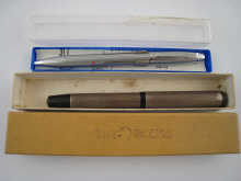 A Mont Blanc silver overlay