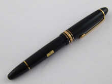A Montblanc Meisterstuck fountain