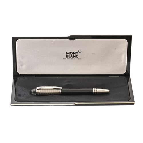 A Montblanc Starwalker ballpoint