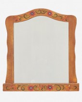 A MONTEREY-STYLE PAINTED WOOD