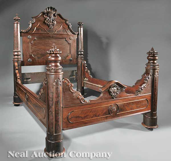 A Monumental American Rococo Carved