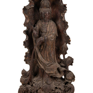 A Monumental Chinese Parcel Gilt