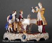 A Monumental German Gilt Porce