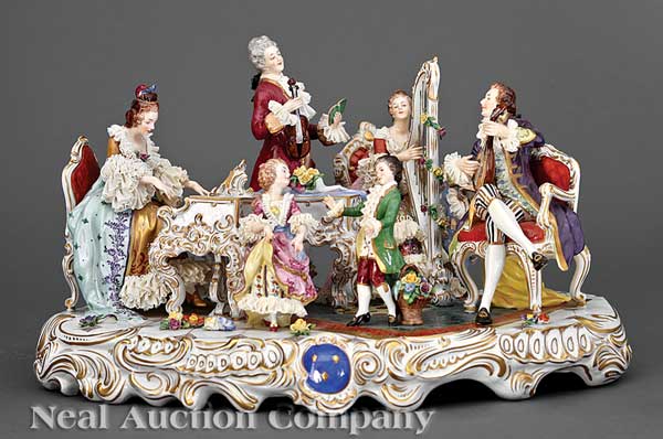 A Monumental German Polychrome