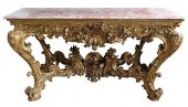A MONUMENTAL ITALIAN CARVED AN