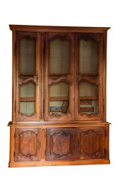 A MONUMENTAL LOUIS XVI BIBLOTH