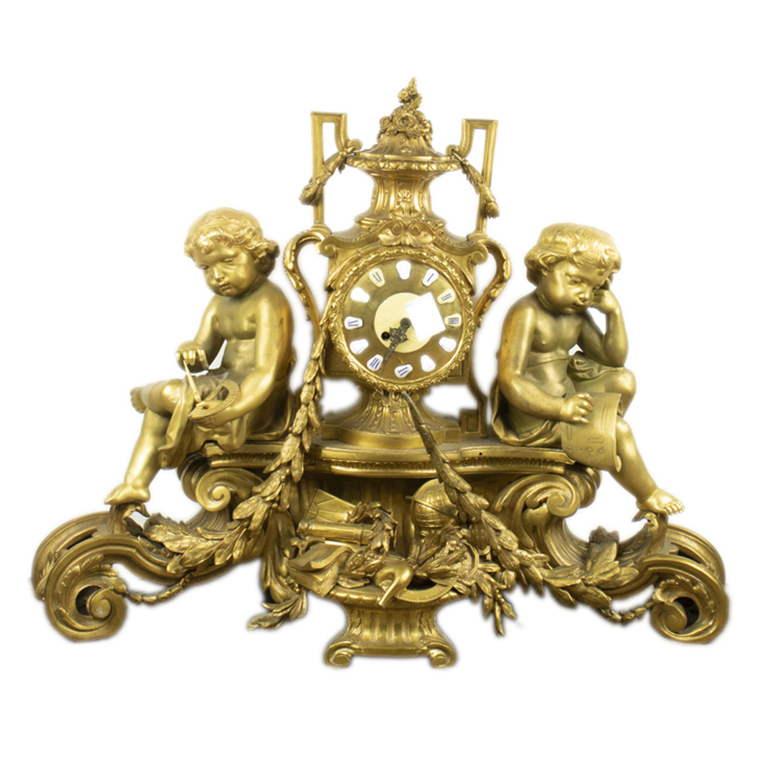 A MONUMENTAL LOUIS XVI STYLE GILT