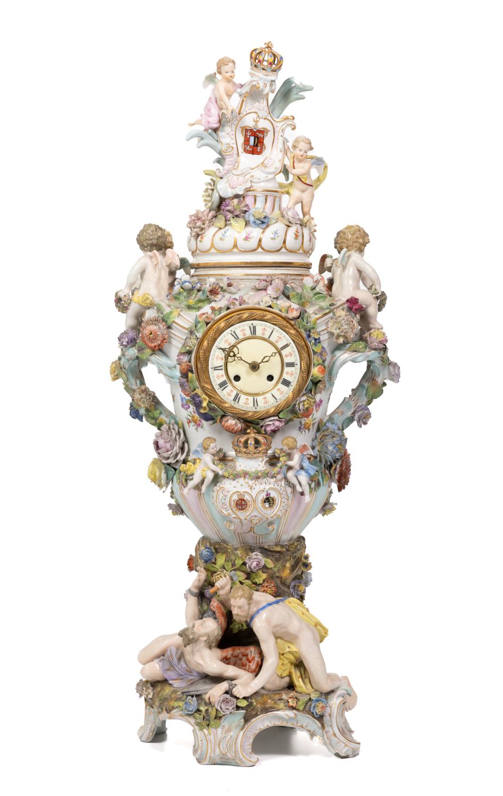 A MONUMENTAL MEISSEN-STYLE