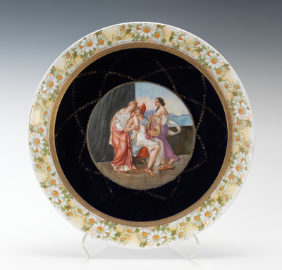 A Monumental Royal Vienna Charger A