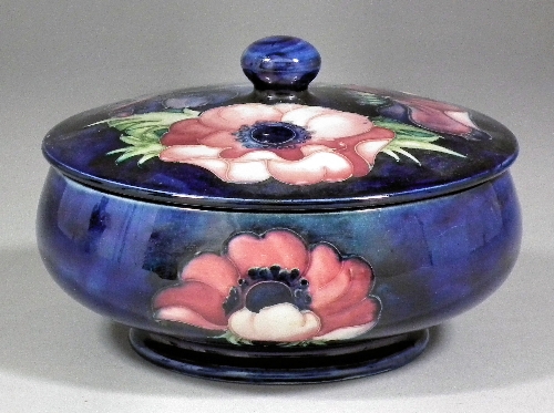 A Moorcroft pottery bulbous jar and