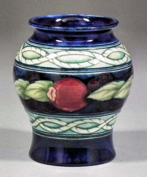 A Moorcroft pottery miniature