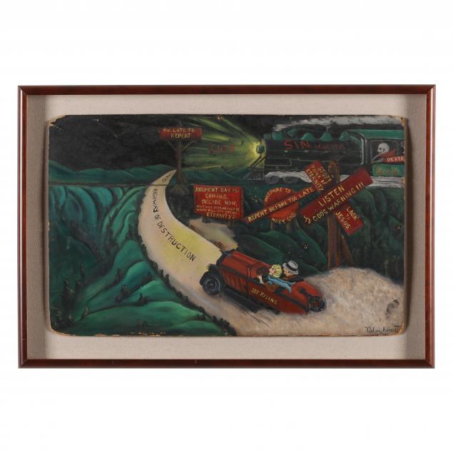 A MORALISTIC AMERICAN FOLK ART