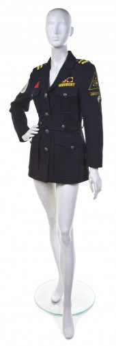 A Moschino Black Wool 'World H