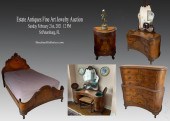 A MOST ELEGANT 6 PC FRENCH MAH