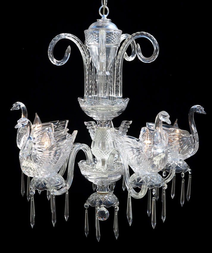 A MOST UNUSUAL CRYSTAL SWAN