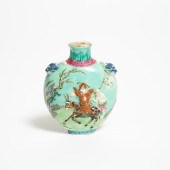 A Moulded Porcelain 'Zhong Kui