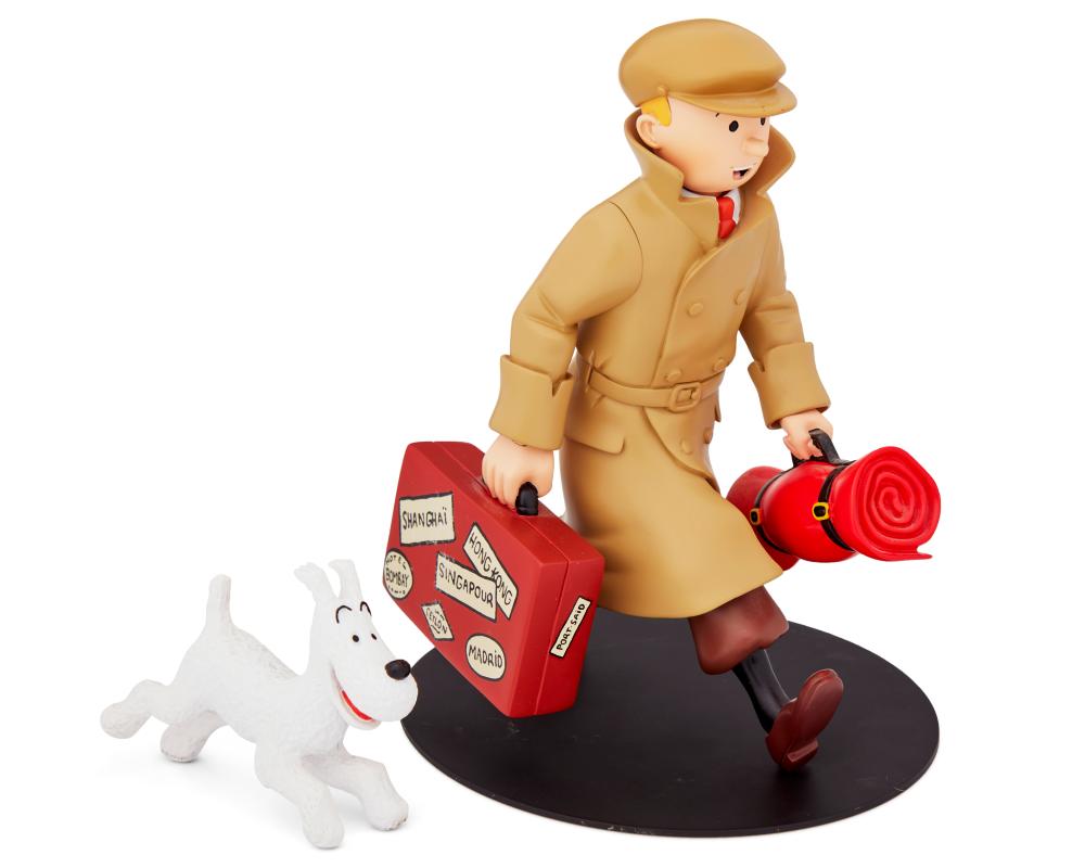A MOULINSART "TINTIN" FIGURINE,