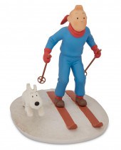 A MOULINSART “TINTIN" FIGURINE