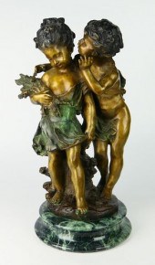 A, MOUREAU BRONZE OF "THET SEC