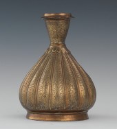 A Mughal Style Hookah Vase 19t