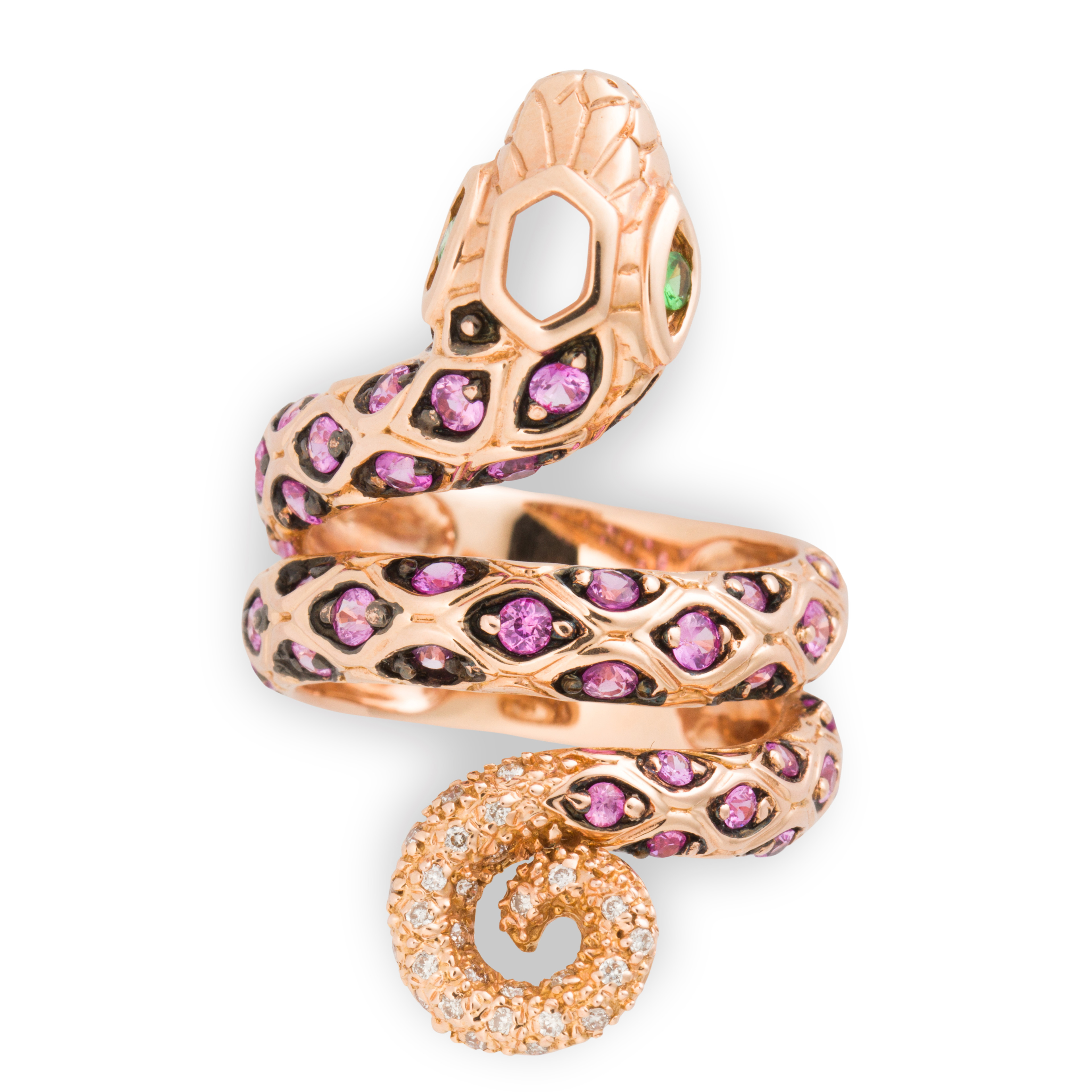 A MULTI-GEMSTONE AND EIGHTEEN KARAT