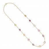 A MULTI-HUED SAPPHIRE AND EIGH