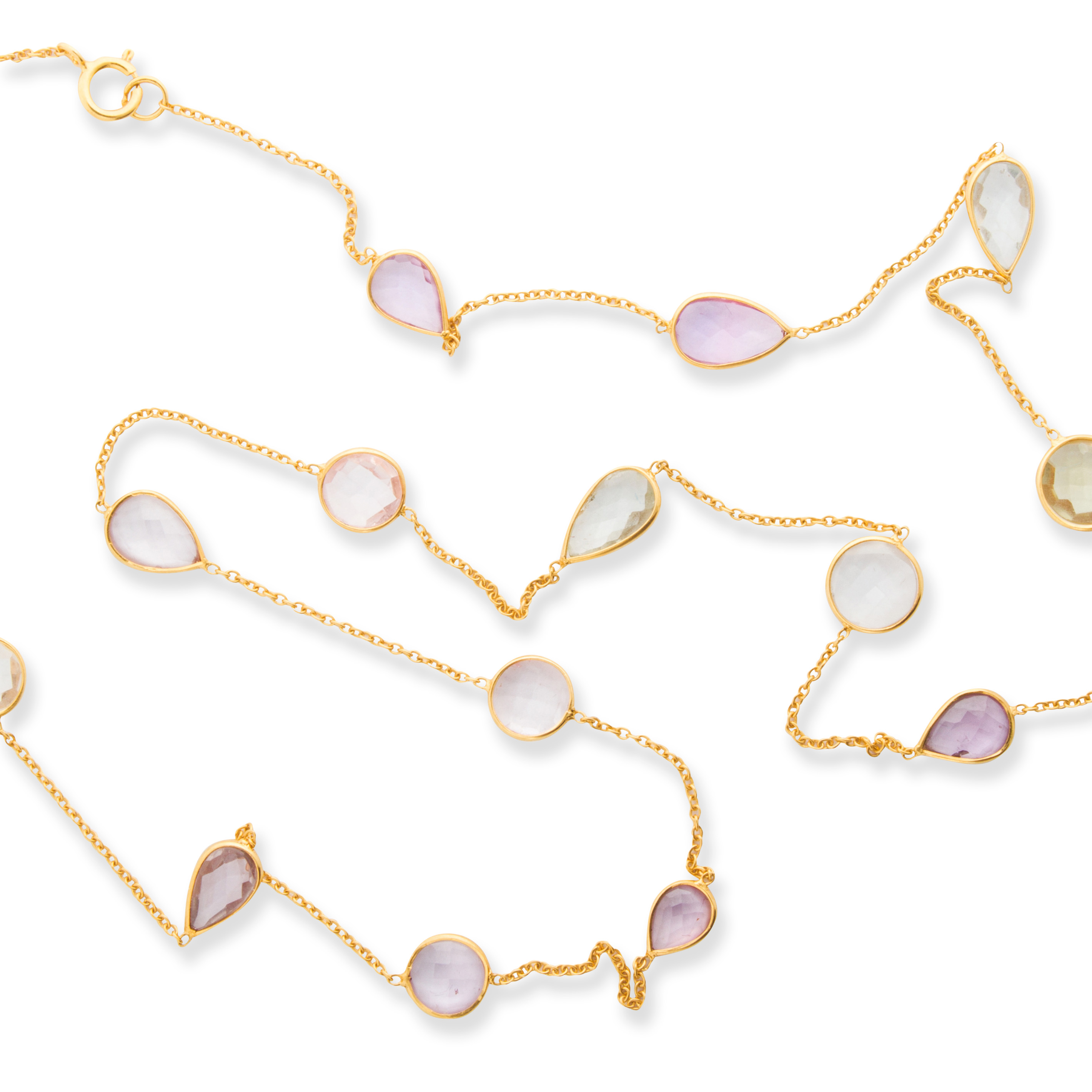 A MULTI-HUED SAPPHIRE AND