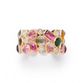 A MULTI-HUED TOURMALINE AND EI