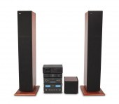 A MULTI-PIECE HI-FI SOUND SYST