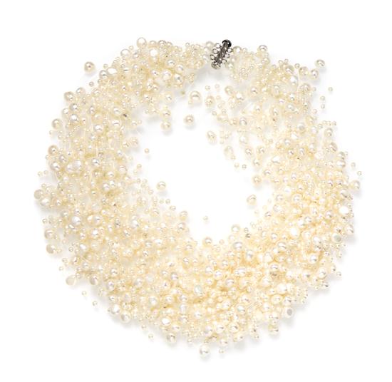 A Multistrand Fresh Water Pearl