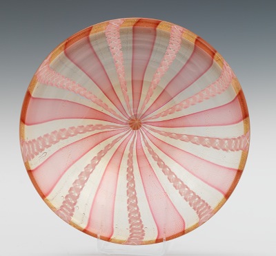 A Murano Glass Centerpiece Bowl