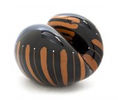* A Murano Glass Free Form Tab