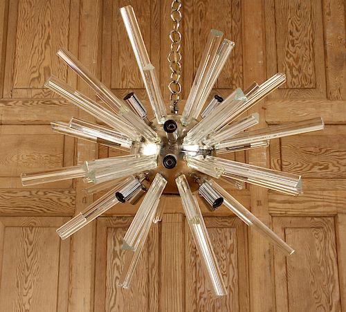 A MURANO GLASS SPUTNIK SYLE