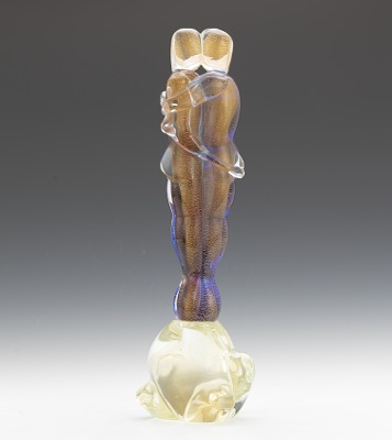 A Murano Glass Statuette of
