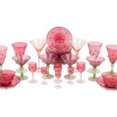 A Murano Glass Table Service
F