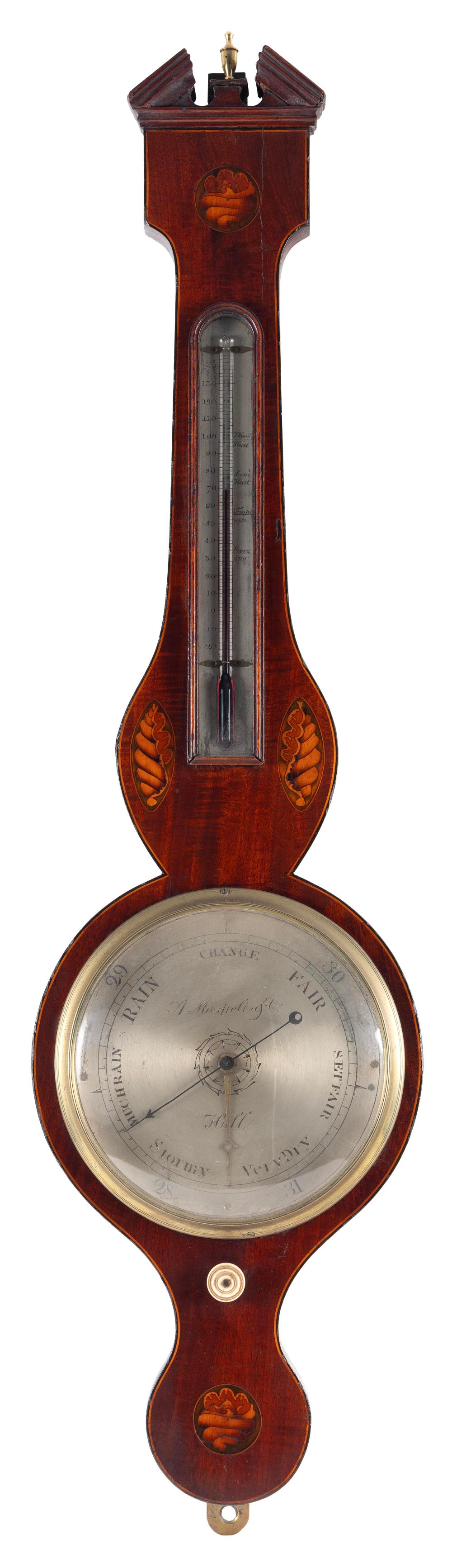A. MUSPOLI & CO. BANJO BAROMETER