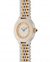 A MUST DE CARTIER TWO TONE WRI